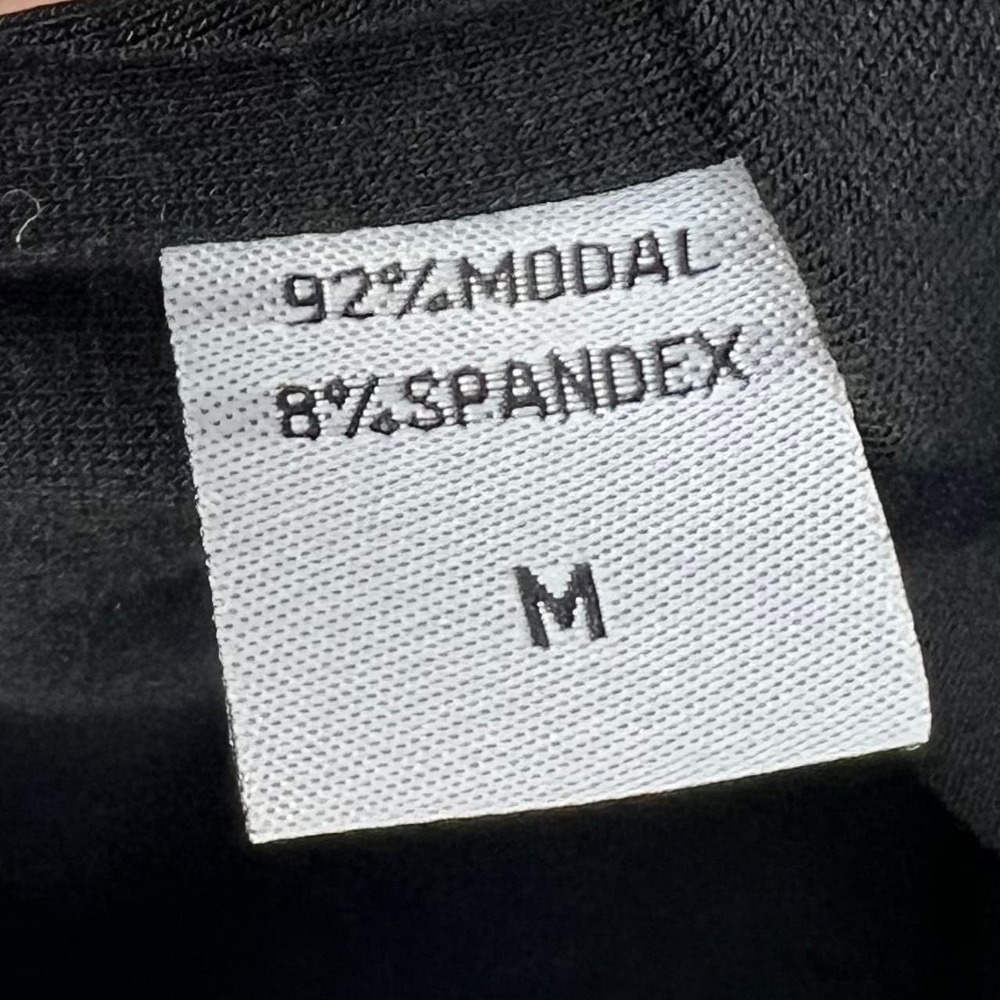 NWT Rachel Pally Black Ruched Gathered Front Modal Pencil Skirt Size Medium - Picture 5 of 5